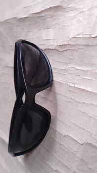 Product Review of Kacamata Unisex Pria Wanita Untuk Motor Sporty Dustproof UV400 Hitam from A**a 0