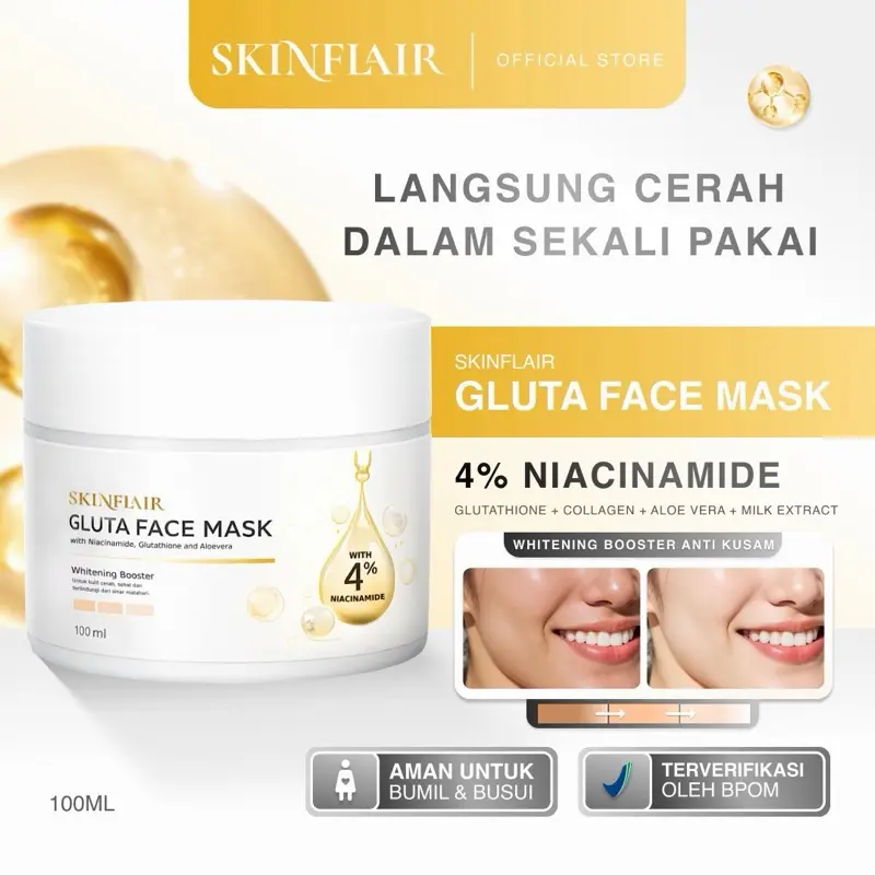 GLUTATHIONE BODY SCRUB TONE UP BOOSTER by Skinflair - Shop | Tokopedia