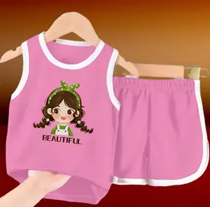 Luwi Kids Setelan Singlet Anak Motif Tere Celana Fashion Kemeja Baju