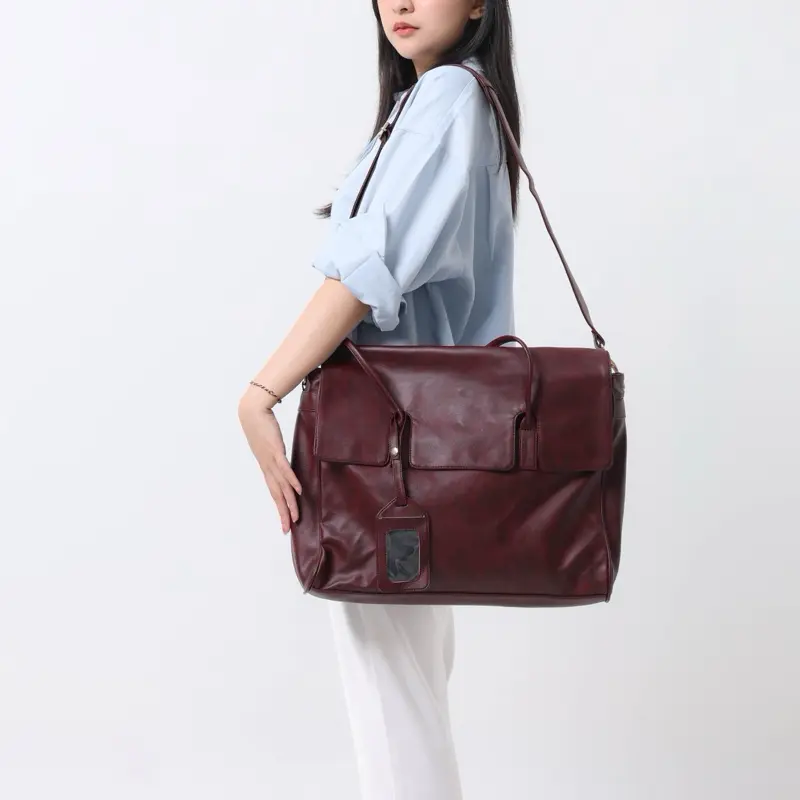 tas laptop 14 inch wanita | BASIC TOTE BAG | tas laptop kulit 7