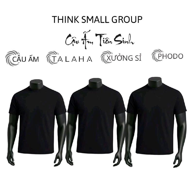 bản nâng cấp cleanfit combo 3 áo thun cotton 100% vải em bé dành cho người lớn