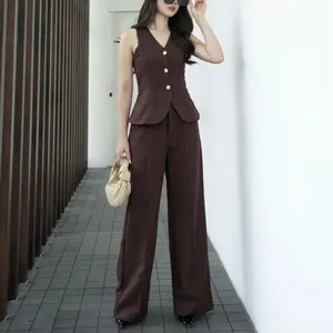 [Tavia] Kylie Set / Setelan Wanita Formal / Baju Setelan Wanita Casual / Setelan Celana Wanita