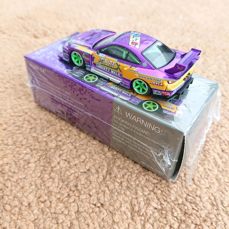 Minigt silvia S15 lbwk mainan mobilan Toy 4