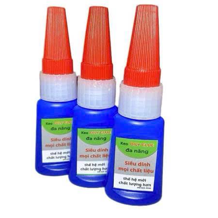 Lọ Keo Dán OILY GLUE Đa Năng Gấp Nhiều Lần Keo 502