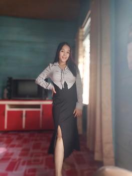 Product Review of Dress Basic Simple Knit Lembut Premium Bahan Melar Lengan Panjang Gaun Casual Bodycon Slim Sexy Wanita  Baju Home Dress Nyaman M436 from R**💅 1