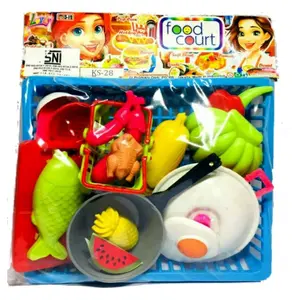 MAINAN ANAK MASAK MASAKAN COOKING SET KS28 FOOD COURT MASAK KS-28