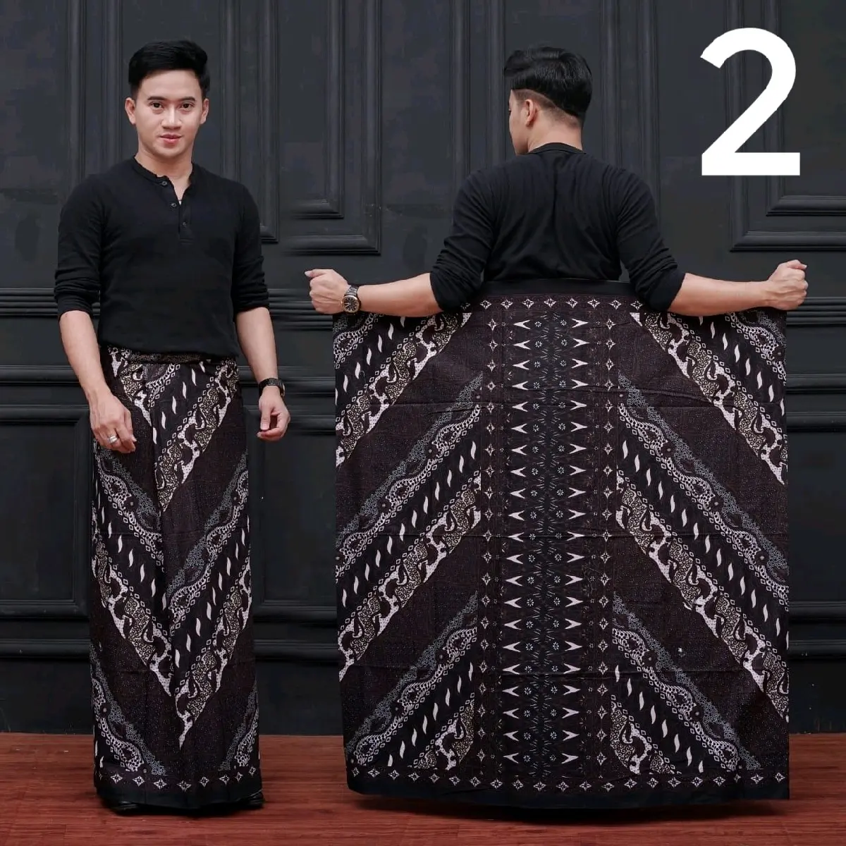 SARUNG BATIK GUS IQDAM BAHAN KATUN PRIMA Muslim Nyaman Motif Santri Dewasa goyor original
