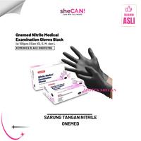 Gambar Sarung tangan Nitrile ONEMED - Nitrile Examination Medical Gloves Black Warm Blue - NITRILE BLACK, S dari APOTEK SHECAN Kota Administrasi Jakarta Barat 4 Tokopedia