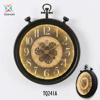 Gambar Oxihom Jam Dinding Bulat 57  cm dengan Roda Gear Putar Lampu Jam Dinding Silent Vintage Aesthetic Mewah Modern Estetik TQ241A dari Oxihom Kota Administrasi Jakarta Utara 1 Tokopedia