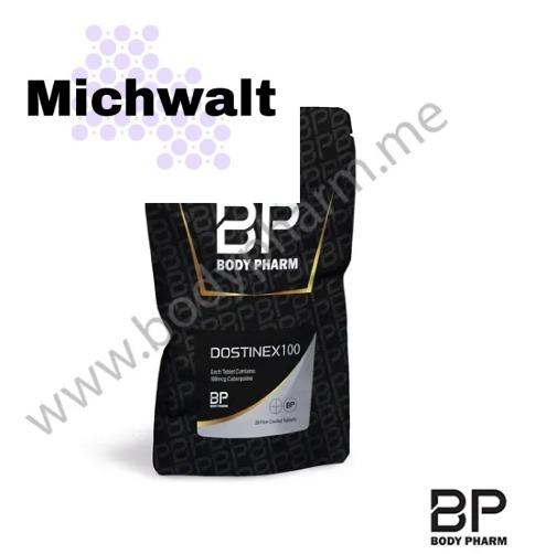 MICHWALT D0stinex cabergoline anti prolactin 100mcg 20 tabs bodypharm