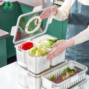 Kotak makanan ringan penyimpanan buah kulkas pengawet makanan