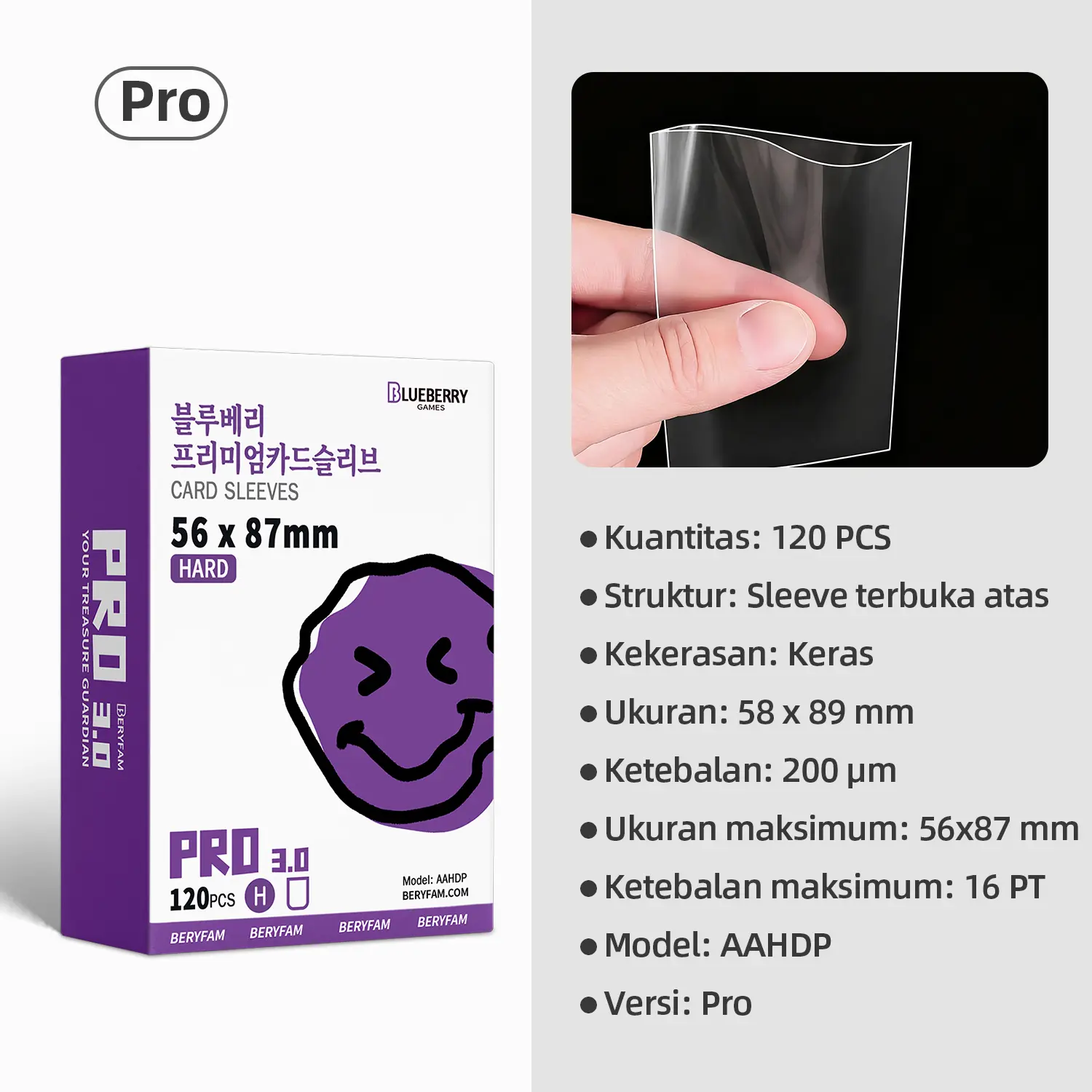 blueberry card sleeves KMC 100 Standard MTG x10 Packs Perfect Fit Standard Size Cat Made for standard size cards Acid free and non PVC BERYFAM Your treasure guardian