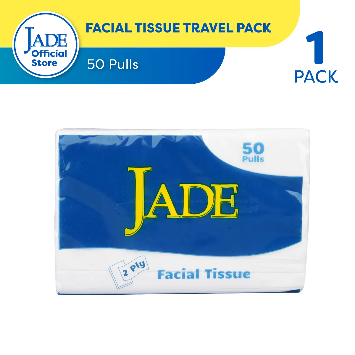 TELO×LOD PRODUCTS fiero Blue Jade Jade Facial Tissue Travel Pack 2-ply 50 Sheets - TikTok Shop