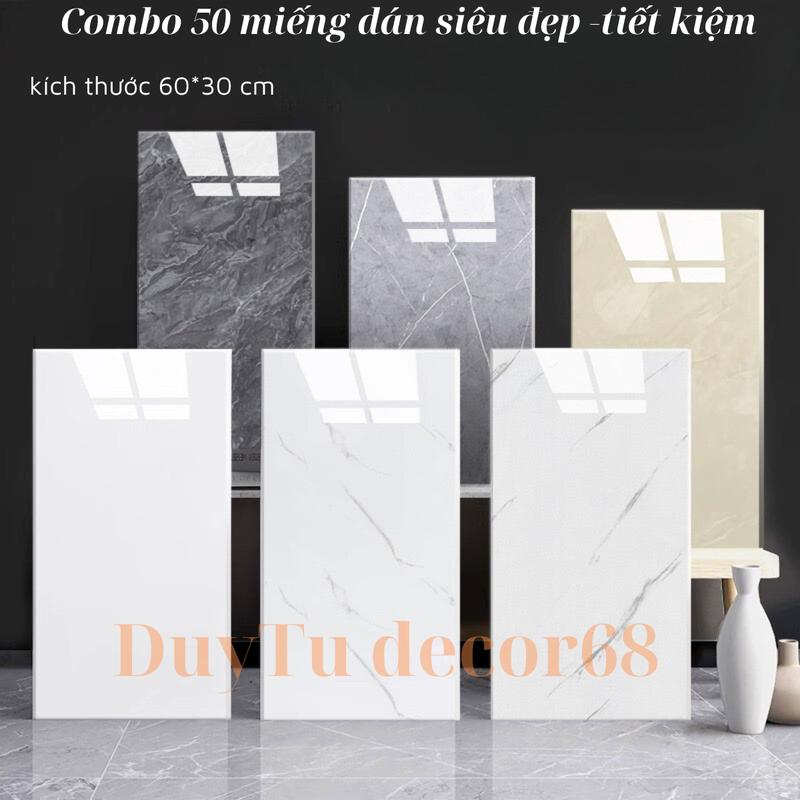 combo 50 tấm xốp dán tường bề mặt pvc giả đá kích thước 60x30cm mặt sau có sẵn keo cho bề mặt tường láng mịn