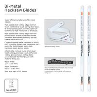 Gambar Mata Gergaji Besi 32 TPI Bi-Metal Groz isi 10 Pcs 30483 - Hacksaw Blade Pemotong Stainless Steel dari iCan Indonesia Kota Denpasar 4 Tokopedia