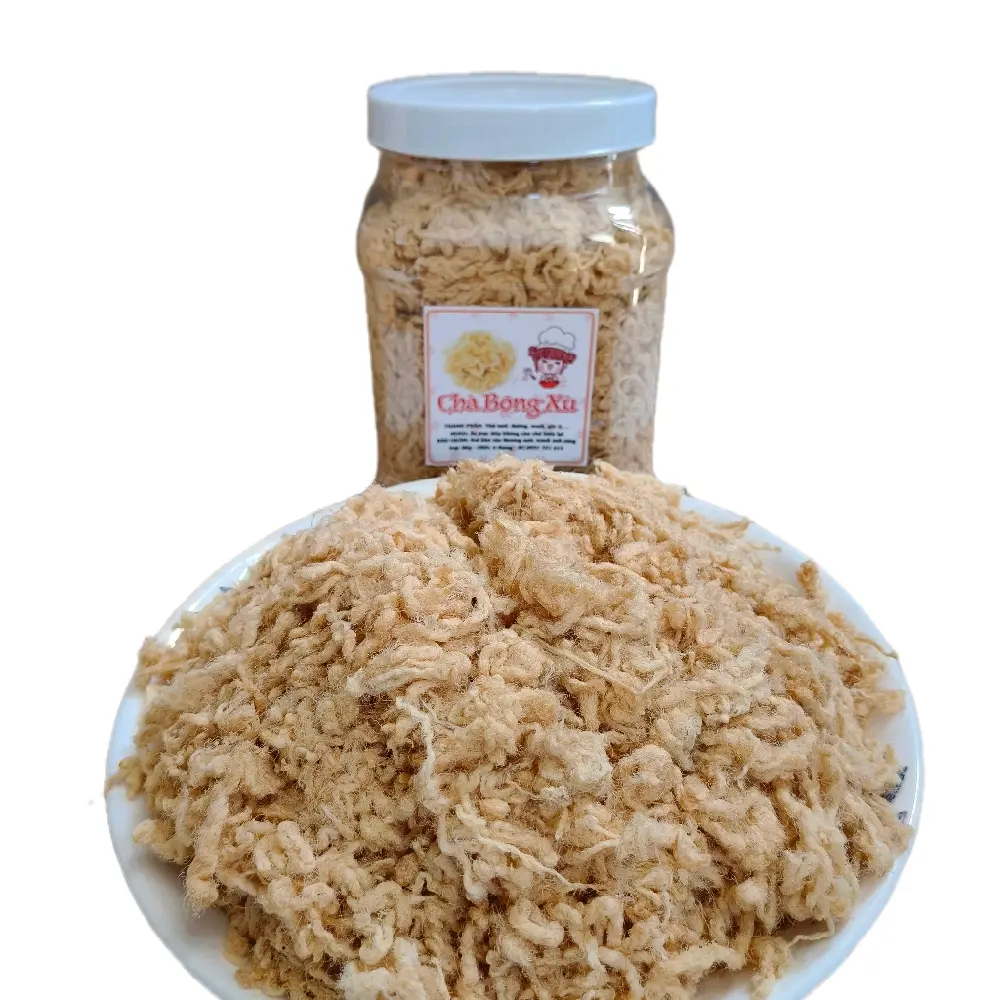 500g hộp đựng chà bông xù sợi lớn