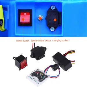 Electric Sprayer Speed Controller 12V Adjustment Switch Position Adjuster Agricultural Insecticide Sprayer Charging Accessories - E