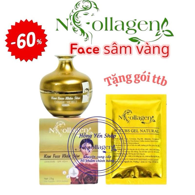 Kem Face Sâm vàng Dành Cho Da Khô Giúp Hỗ Trợ Mờ Nám Tàn Nhang Skincare Nữ Làm Đẹp Da Women