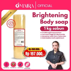[FLASH SALE] OMAIRA Lumiglow Brightening Body Soap  1 Kg