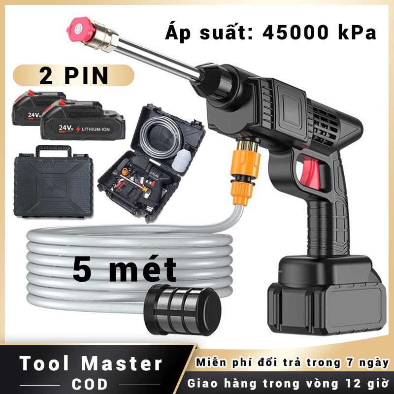  Máy rửa xe sân vườn máy rửa xe chạy pin máy rửa xe áp lực cao có bình phun bọt tuyết lõi đồng máy phun rửa xe không dây phù hợp với mọi gia đình 