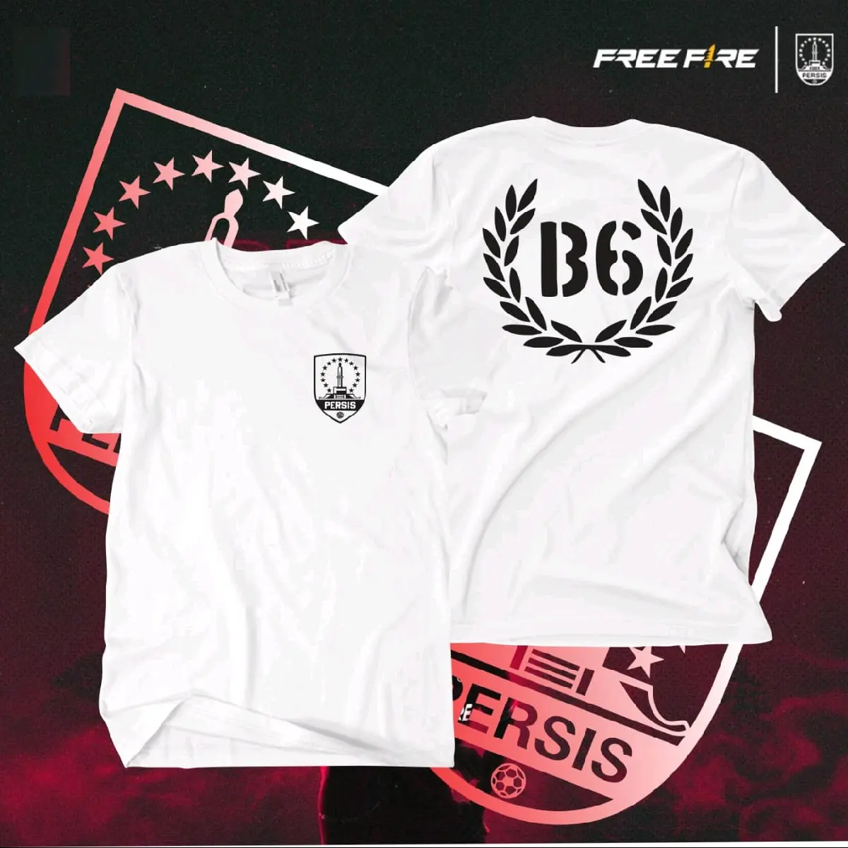 T-SHIRT PERSIS SOLO 1923 B6 New Desain Kaos Distro Pria Wanita Bahan Katun Halus