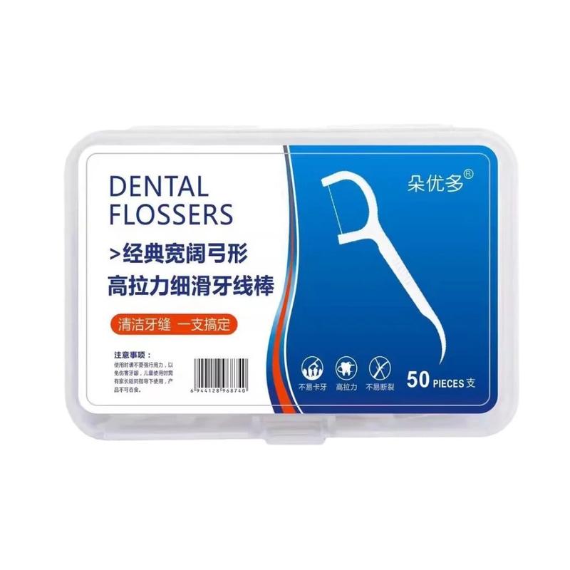 Hộp 50 Chiếc Tăm Chỉ Nha Khoa Tiện Lợi Thiết Kế Nhỏ Gọn An Toàn Hơn Cả Tăm…