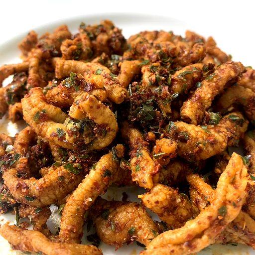 Usus Crispy Pedas Daun Jeruk Viral Isi 100 Gram