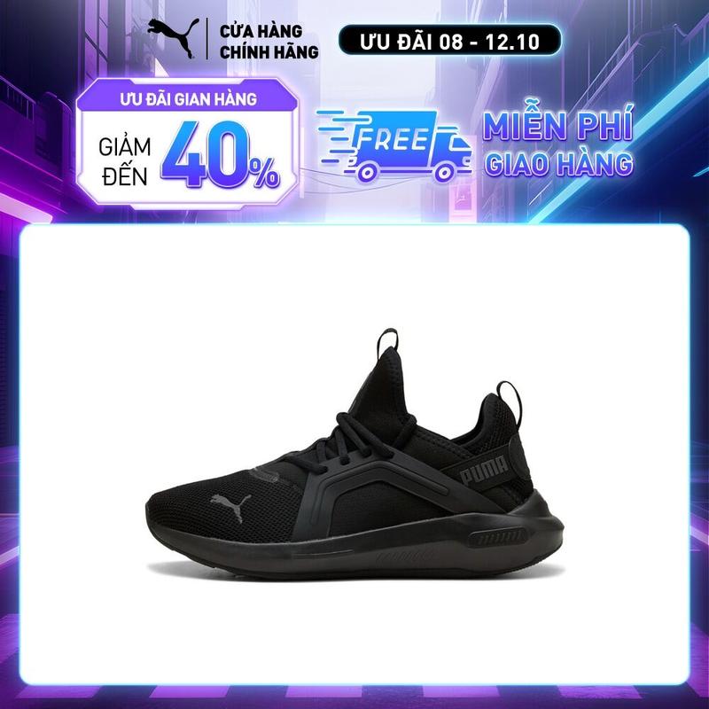 Giày Chạy Bộ PUMA Unisex Softride Enzo 5 Black-Cool Dark Gray Màu Đen