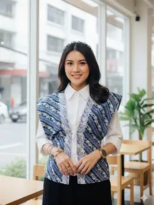 Aish Outer Batik Cendana Cantik - Model Terbaru Casual