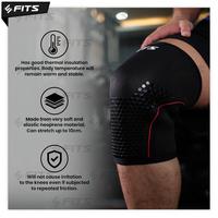 Gambar SFIDN FITS Premium Knee Sleeves Powerlifting Fitness Sleeve Wrap Gym - M, Sepasang dari SFIDN FITS Shop Kota Tangerang Selatan 3 Tokopedia