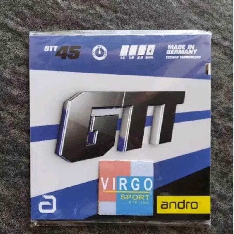 Andro GTT 45 karet bat bet pingpong tenis meja 100%ORIGINAL!! 1