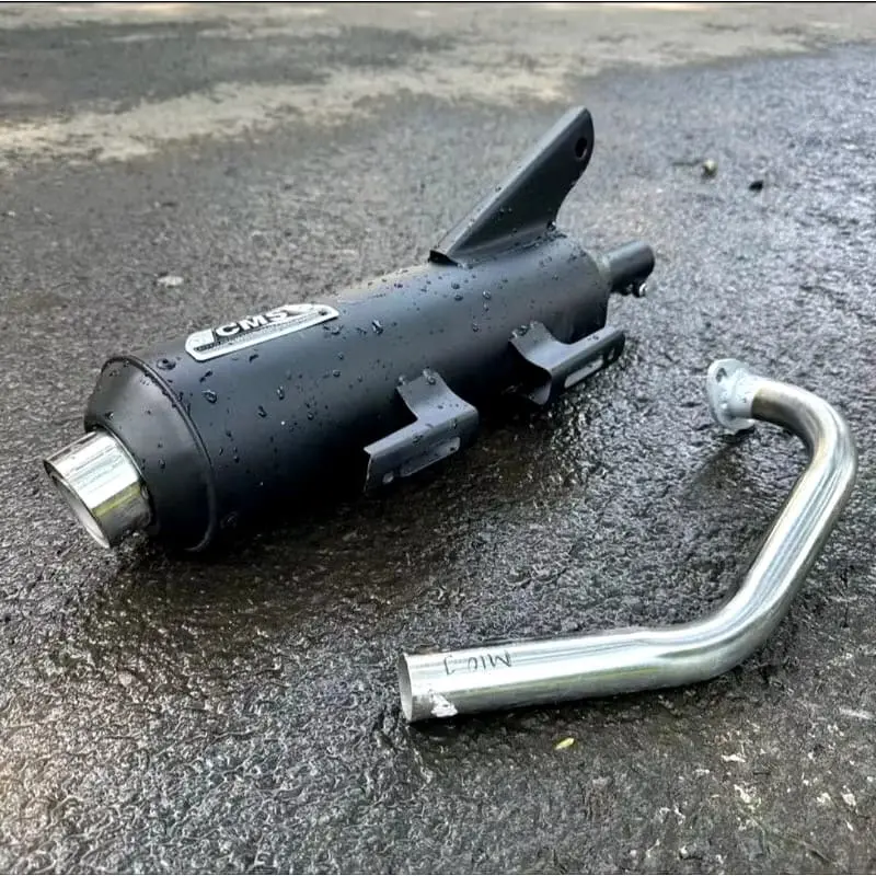 Knalpot CMS BASS ADEM Mio Sporty Mio J Scoopy Genio Vario 125 150 Beat fi Beat karbu 4