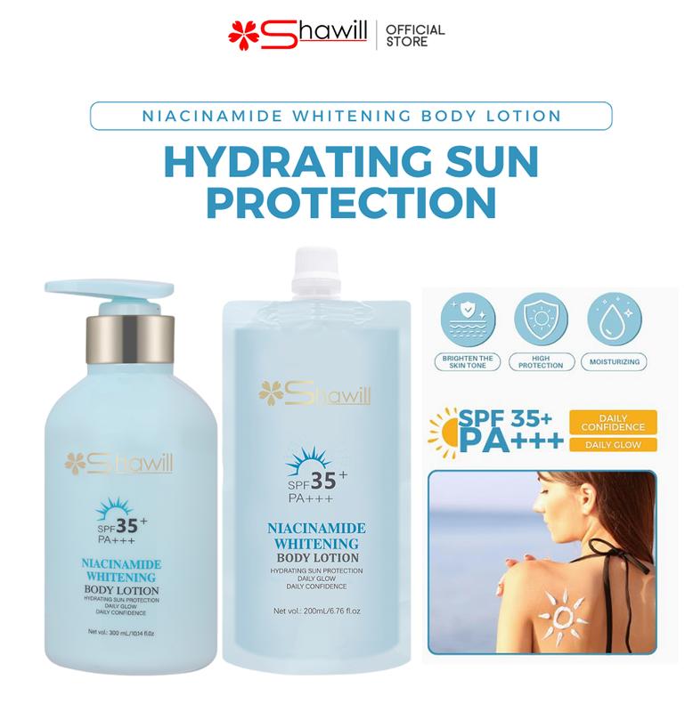 Shawill Official Store Niacinamide Sunscreen SPF35+ Sunscree - TikTok ...
