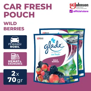 Glade Car Wild Berries Refill 70gr x 2pcs