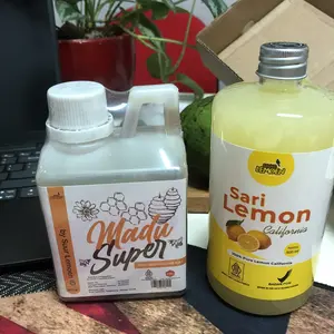 SUUR LEMOEN Paket Sari Lemon Murni 500 ml dan Madu Hutan Super 500 gram