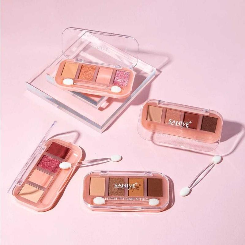 ❤ SehatAyu ❤SANIYE HIGH PIGMENTED 4 COLORS EYESHADOW PALETTE 2