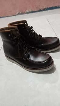 Product Review of sepatu boots model moctea sepatu boots model redwing sepatu boots kulit Pria Kerja from w**i p**i 0