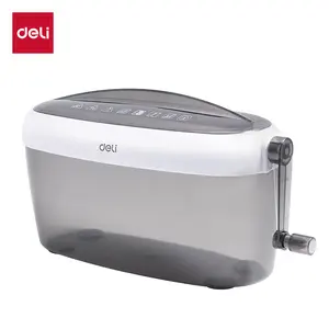 Deli Manual Paper Shredder / Penghancur Kertas Manual Strip Cut 3mm ET025