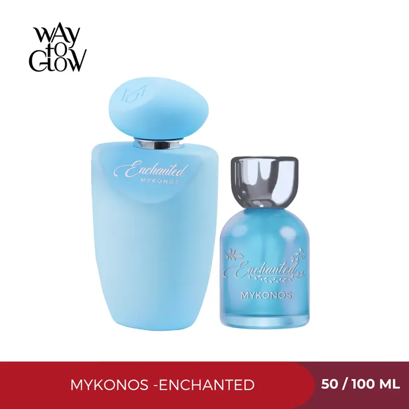 MYKONOS Enchanted Parfum Pengharum Badan Edp 100ML / 50ML My Konos Fruity Bunga Orange Peach 1