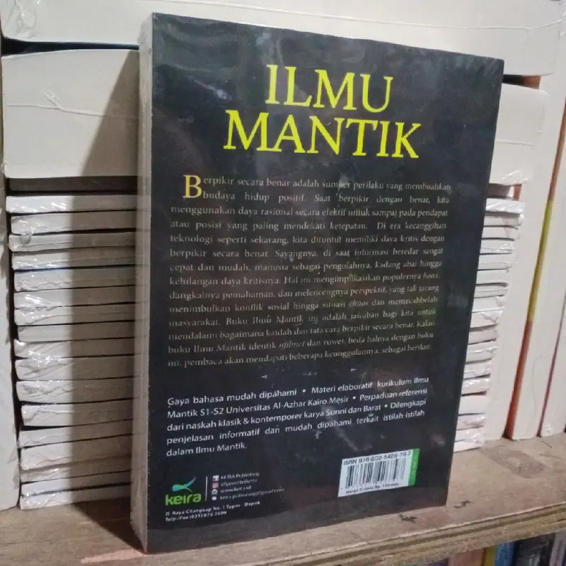 Buku ILMU MANTIK Panduan Mudah & Lengkap Untuk Memahami Kaidah Berpikir by MUHAMMAD NURUDDIN Best Seller Psychology 5
