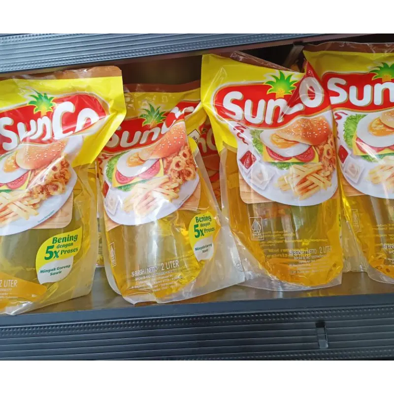 JUAL PALING MURAH!! MINYAK GORENG SUNCO 2Liter X 4 (4PCS) I Minyak kualitas terbaik I GROSIR LARISS 1