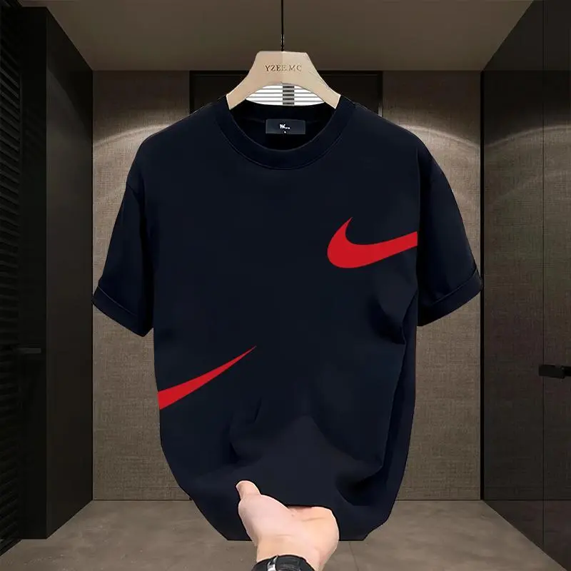 Áo Thun Cotton, 100% Cotton, Unisex, Tay Ngắn, Ngoại Cỡ Và Ngoại Cỡ (3XL), Lengan Pendek Uniseks Saiz Besar dan Ngoại Cỡ (S-3XL), Áo Phông Cotton Nguyên Chất In Hình Phù Hợp, Thích Hợp Cho Nam Và Nữ