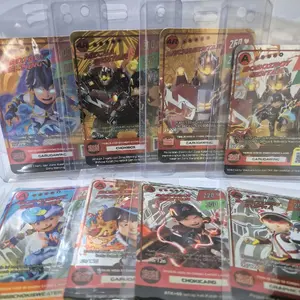 Kartu boboiboy Foil hologram choki choki galaxy card