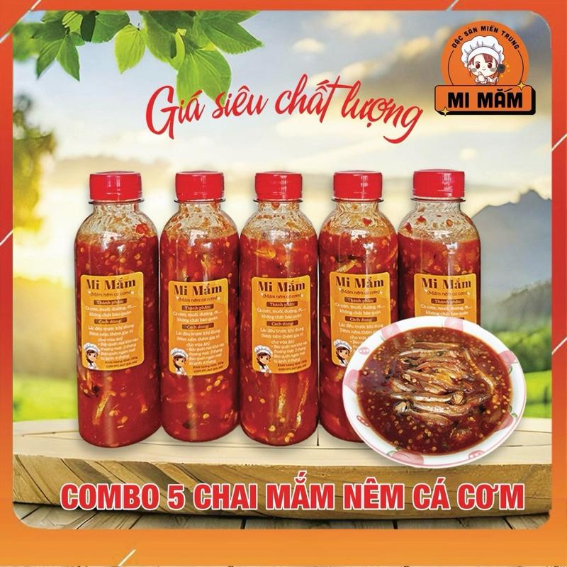 MẮM NÊM CÁ CƠM NGUYÊN CON ( 3chai-5chai/350g 1 chai)