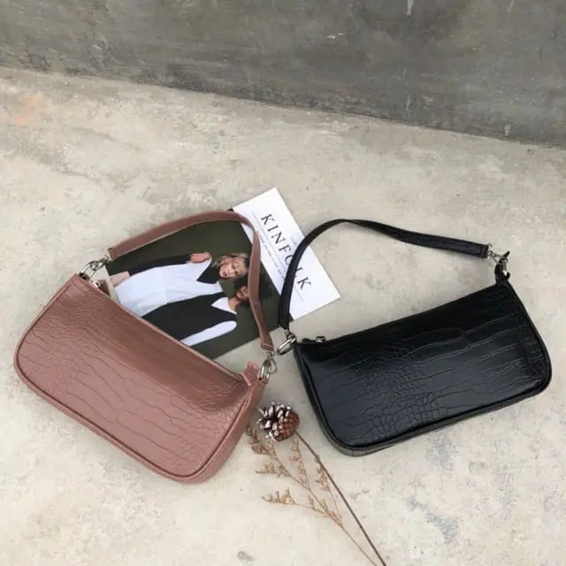 12.12 Tas alligator patern / Tas croco cantel / Tas selempang wanita / Fashion waniita