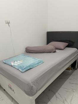 Product Review of Sprei Polos Two Tone Aesthetic Warna Light Grey Mix Soft Mauve Ukuran 90x200 100x200 120x200 160x200 180x200 Seprei Katun Disperse Berpori Menyerap Keringat Bantal Guling Kain Karet from a**l 0