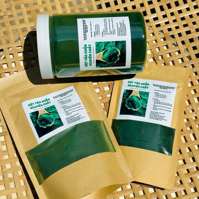 Bột Tảo Xoắn Nguyên Chất Nhà Benuss - Dưỡng Trắng da - Chuyên dùng cấy Nano trong spa 