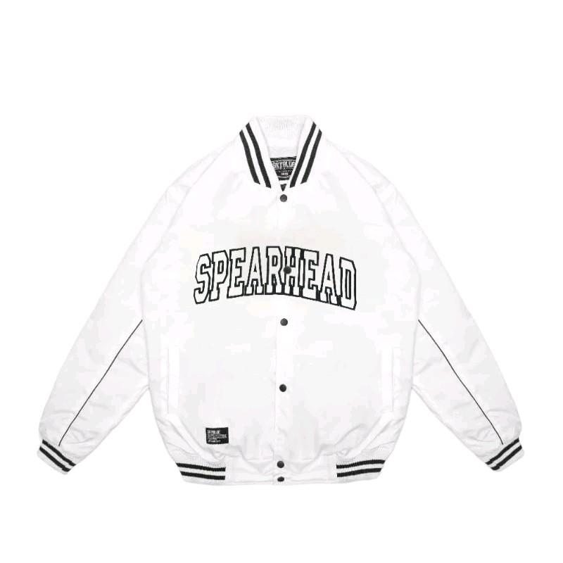 jaket varsity pull bordir pria dan wanita jaket parasut bomber varsity pull bordir Gunung Art Outdoor Polyester Hitam Casual Waterproof Motor 3