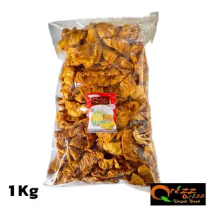 QREZZ KERIPIK NANAS ukuran 100gr 250gr 500gr 1000gr Kripik CemilanCrispy