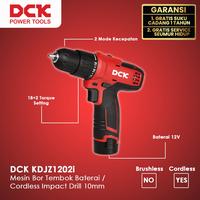 Gambar DCK KDJZ1202iE Mesin Bor Tembok Baterai / Cordless Impact Drill 10mm dari Drill&Co Kota Administrasi Jakarta Barat 3 Tokopedia